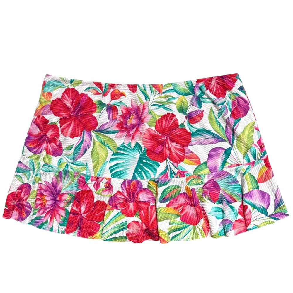 🌴Tommy Bahama Island Cays Fiesta Skirted Bikini Bottom - Picture 7 of 12